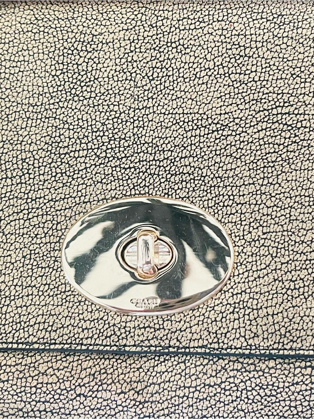 Coach Crosstown Metallic Gold Bag - Picture 2 of 7